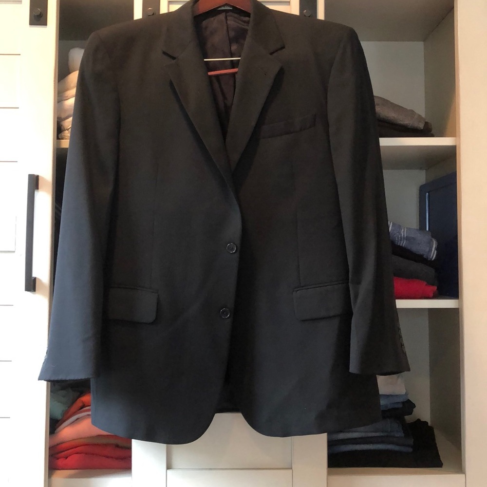 Navy Blue pinstripe blazer